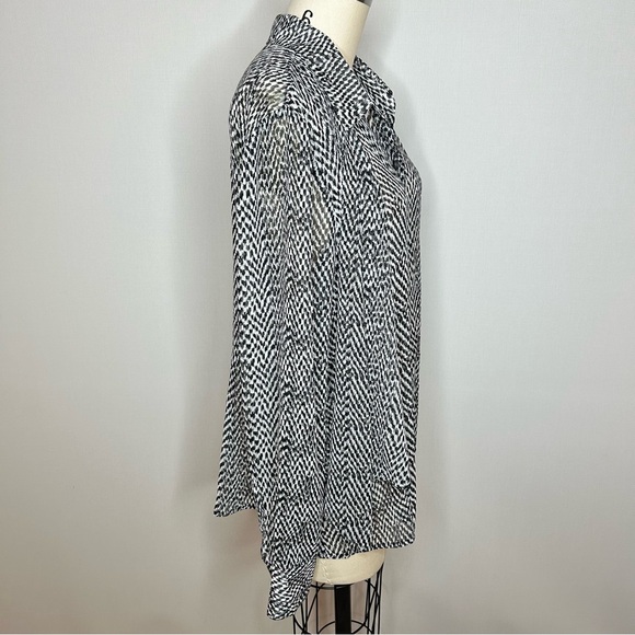 DKNYC Sheer Blouse - Picture 5 of 8